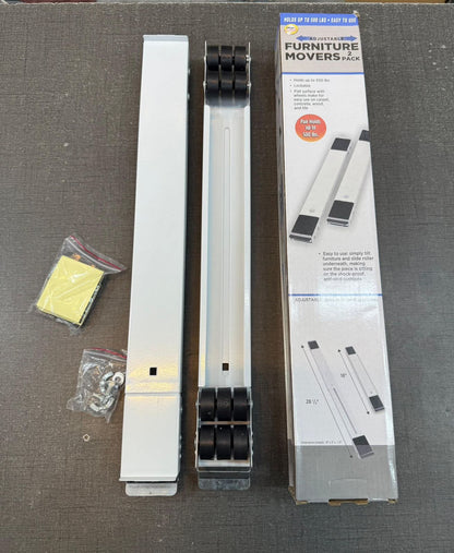 Adjustable Furniture Movers – Heavy Duty 2-Pack | Move Sofa, Fridge & Washing Machine Easily
